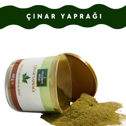 ÖĞÜTÜLMÜŞ ÇINAR YAPRAĞI 40 GR
