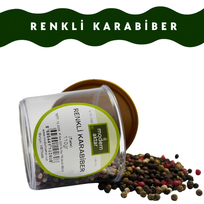 RENKLİ KARABİBER TANE 110 GR - 1