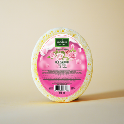 GÜL SÜNGERLİ SABUN 150 GR - 1