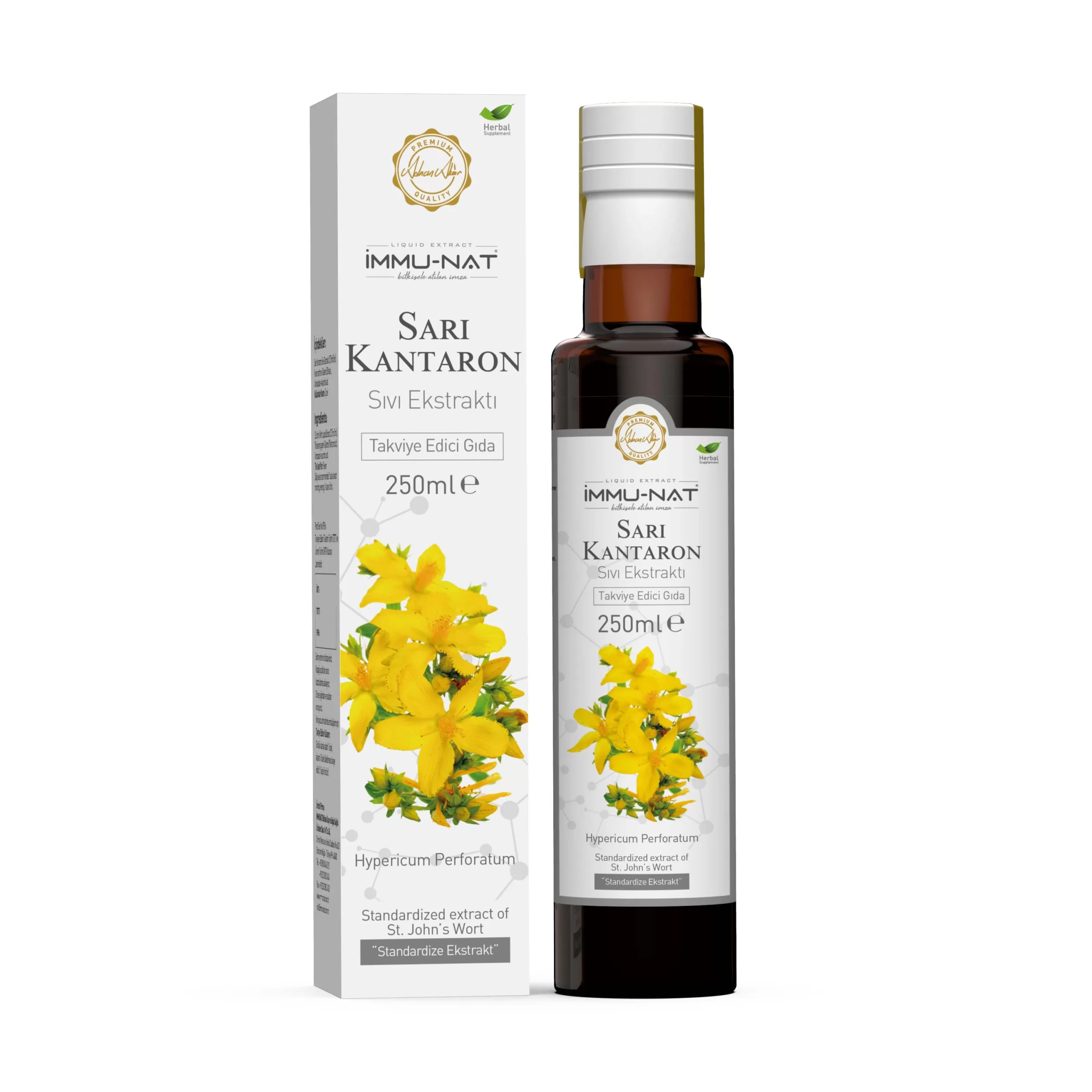 İMMUNAT SARI KANTARON EKSTRAKTI 250ML