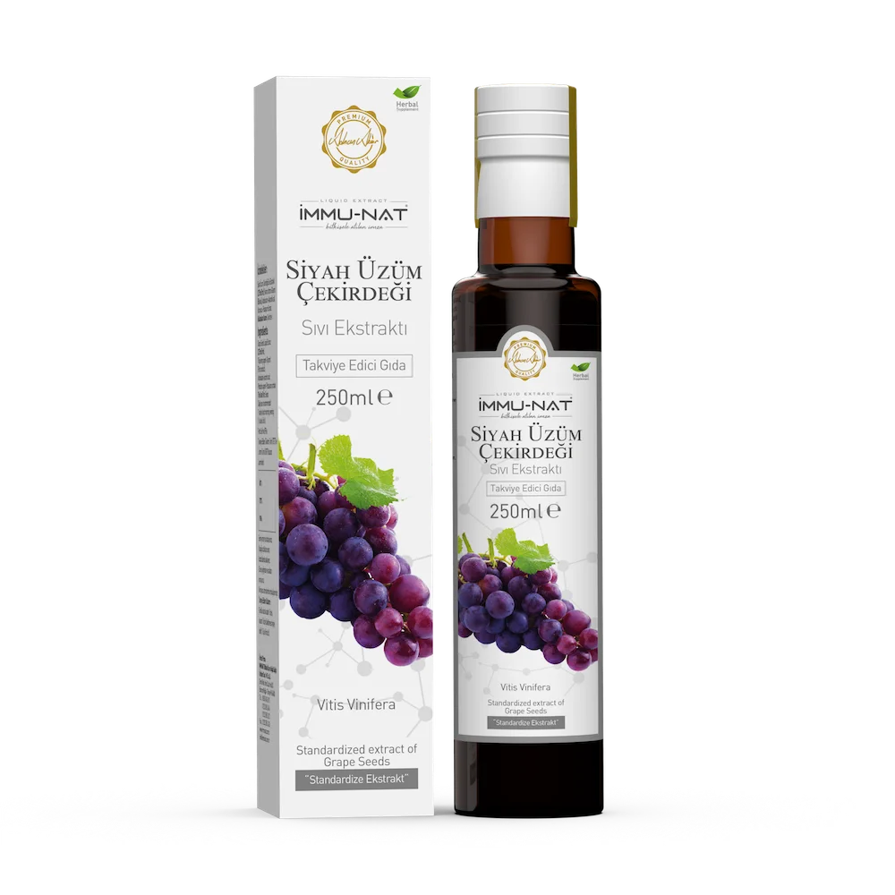 İMMUNAT SİYAH ÜZÜM ÇEKİRDEĞİ EKSTRAKTI 250ML - 1