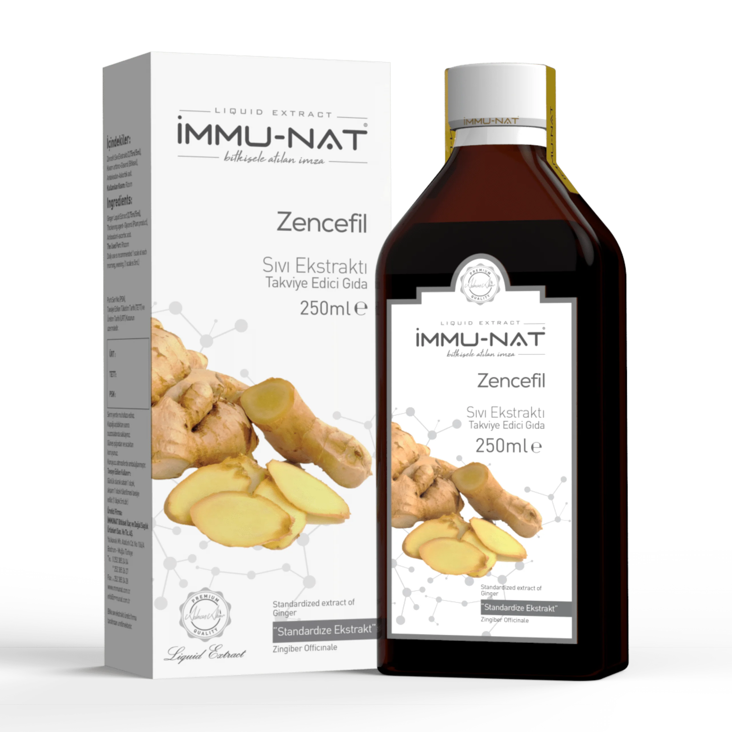 İMMUNAT ZENCEFİL EKSTRAKTI 250ML - 1