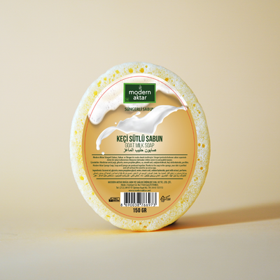 KEÇİ SÜTÜ SÜNGERLİ SABUN 150 GR - 1