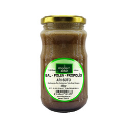 BAL-POLEN-PROPOLİS-ARI SÜTÜ KARIŞIMI 480 GR