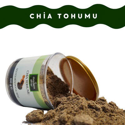 ÖĞÜTÜLMÜŞ CHİA TOHUMU 100 GR - 1