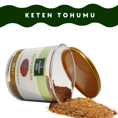 ÖĞÜTÜLMÜŞ KETEN TOHUMU 100 GR - 1