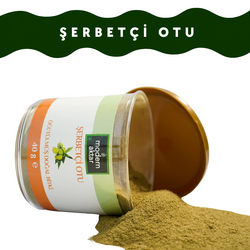 ÖĞÜTÜLMÜŞ ŞERBETÇİ OTU 40 GR