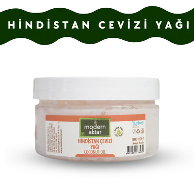 Soğuk Pres Hindistan Cevizi Yağı 100 ml - 1