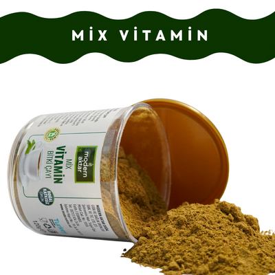 VİTAMİN MİX(MEYVE KARIŞIMI) ÇAYI 130 GR - 1